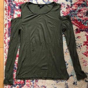 DREW Cold Shoulder Top